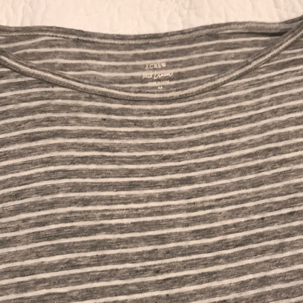 J Crew stripped shirt
